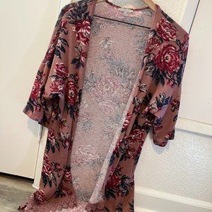 Chalotte Russe small mid sleeve sweater floral